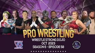 Wrestle Strong Dojo Season 6 Episode 58 - Australia and Japan wrestling, men, women matches WSD FTO