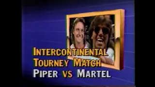 Roddy Piper vs Rick Martel   Wrestling Challenge May 13th, 1990