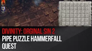 Divinity: Original Sin 2 - Pipe Puzzle Hammerfall quest
