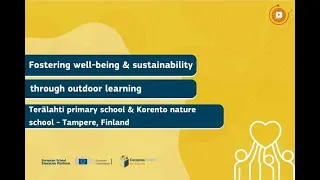 Fostering well-being and sustainability through outdoor learning / Toolkit for school success