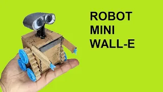 How to Make a Mini Wall-E Robot Electric of Cardboard