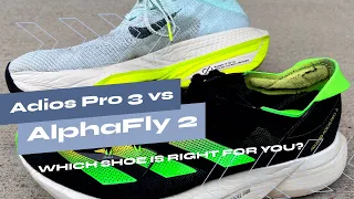 adidas Adios Pro 3 vs Nike AlphaFly Next% 2 | 200 Mile Review | Which Shoe Is Right For You?