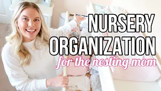 NURSERY ORGANIZATION | TIPS FOR THE NESTING MOM | BABY STORAGE + PREPARATION | BRYANNAH KAY