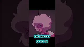 Pink Diamond in real life, Animated characters , AI Generated, (Steven Universe)