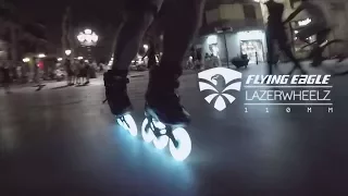 Lazerwheelz - 110mm - Freeskate at night