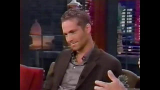 Paul Walker interview Jay Leno 2003