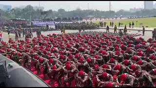 YEL YEL FULL KOPASSUS HUT TNI 78 | MONAS JAKARTA