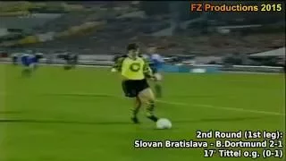 1994-1995 Uefa Cup: Borussia Dortmund Goals (Road to Semifinals)