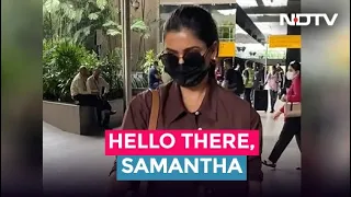 Samantha Ruth Prabhu Checks Into Mumbai