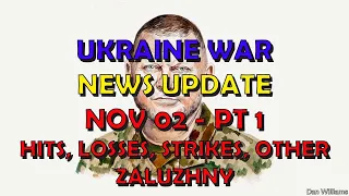 Ukraine War Update NEWS (20231102a): Pt 1 - Overnight & Other News