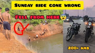 what happened on our last Sunday ride??? #goanvlogger #waterfall #goa