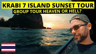 KRABI 7 Island Sunset Tour Heaven or Hell? With Bioluminescent Plankton? THAILAND 🇹🇭 #travel #follow