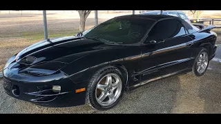 Wife Driving Her 6 Speed Trans Am WS6 LOUD