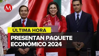Secretario de Hacienda presenta en San Lázaro el Paquete Económico 2024