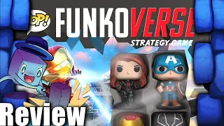 Funkoverse Strategy Game: Marvel  Review   with Tom Vasel