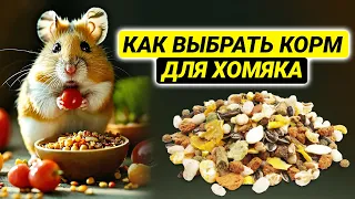 Какой корм выбрать для хомяка. Что лучше – покупной корм или мешанина?