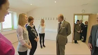 Prince Philip interrupts Zumba class to tell them they make him feel tired