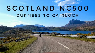 Scotland NC500 Route | Drive from Durness to Gairloch  | North Coast 500 Series | 3X Speed 4K Drive