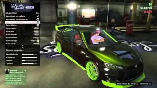 GTA online-tuneando el nuevo Kuruma