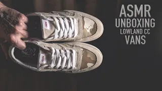 ASMR - Unboxing Sneakers Vans. Scratching, Tapping Textile, Rubber