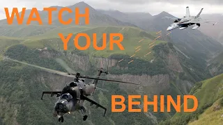 Watch Your BeHind | DCS World | Mi-24P Hind - Multicrew