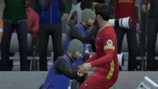 FIFA 18 bicycle kick from corner