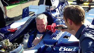 Ralf Schumacher interview before driving the BMW Williams FW25 | F1 2022 Austria GP | German