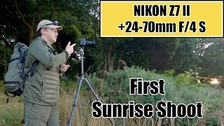 My First SUNRISE Shoot With The Nikon Z7 II + Nikkor Z 24-70mm f/4 S