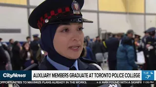 Auxiliary members graduate at Toronto Police College