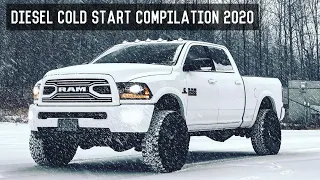 Diesel Cold Start Compilation 2020 | Duramax, Cummins, Powerstroke |