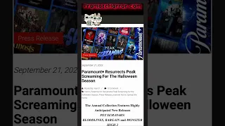 Paramount+ Resurrects Peak Screaming For The Halloween Season