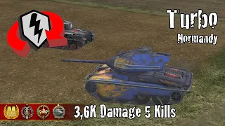 Turbo  |  3,6K Damage 5 Kills  |  WoT Blitz Replays