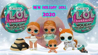 LOL Surprise Holiday Present Surprise Unboxing + Weights Rare Doll and Tiny Elves Winter 2020 Dolls