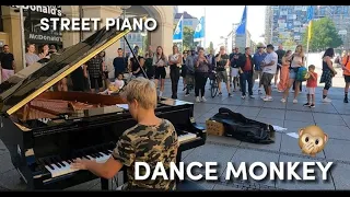 Dance Monkey - Street Piano Performance