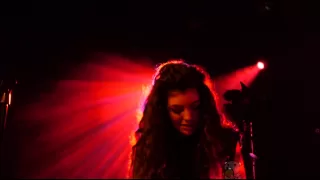 USA DEBUT Lorde - Ribs (live @ Le Poisson Rouge 8/6/13) new song!