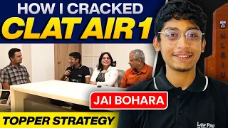 CLAT 2024 Topper AIR 1 | CLAT 2024 TOPPER | CLAT 2024 Topper Interview | CLAT AIR 1