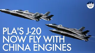 China PLA’s ace fighter J-20 equipped with home-grown engines amid US tech squeeze