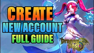 How to CREATE an ACCOUNT in Dragon Nest SEA 2023 GUIDE