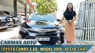 Bán xe ô tô cũ Toyota Camry 2.5Q sx 2018 mẫu quốc dân giá rẻ