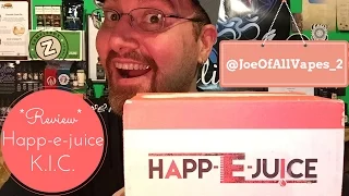 Happ e juice review for March, 2016 Joe of all vapes.