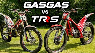 MATCH MOTO TRIAL : GASGAS VS TRS -  TEST COMPARATIF ! ⚡️