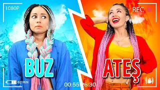 ATEŞ VE BUZUN DÜELLOSU || La La Dünya’dan Ateş Kız ve Buz Kızın Müzikali (Klip)