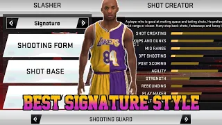 NBA2K20 KOBE BRYANT BUILD | BEST SIGNATURE STYLE , ISO & DUNK PACKAGE ANIMATION