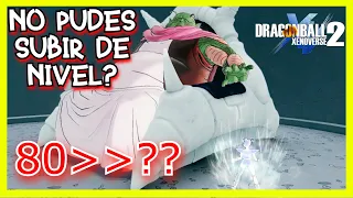 No puedes subir de nivel Dragon Ball Xenoverse 2