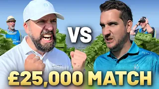 We play for £25,000 over 18 holes (NOT CLICKBAIT!)