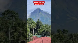 Mayon Volcano Nov. 3 2022 update