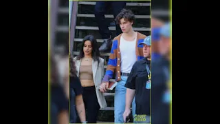 Camila Cabello and Shawn Mendes at #Globalcitizen #beatz_on