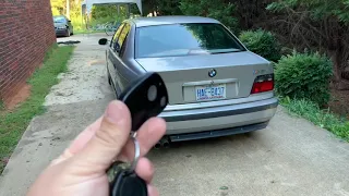 Programming BMW E36 2 button remote