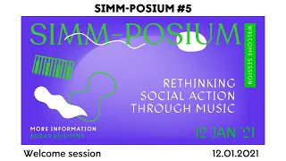 SIMM-POSIUM #5: Welcome session and keynote speech by Geoffrey Baker | Talk | BOZAR