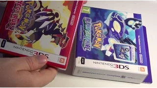 Pokémon Alpha Sapphire - steelbook unboxing